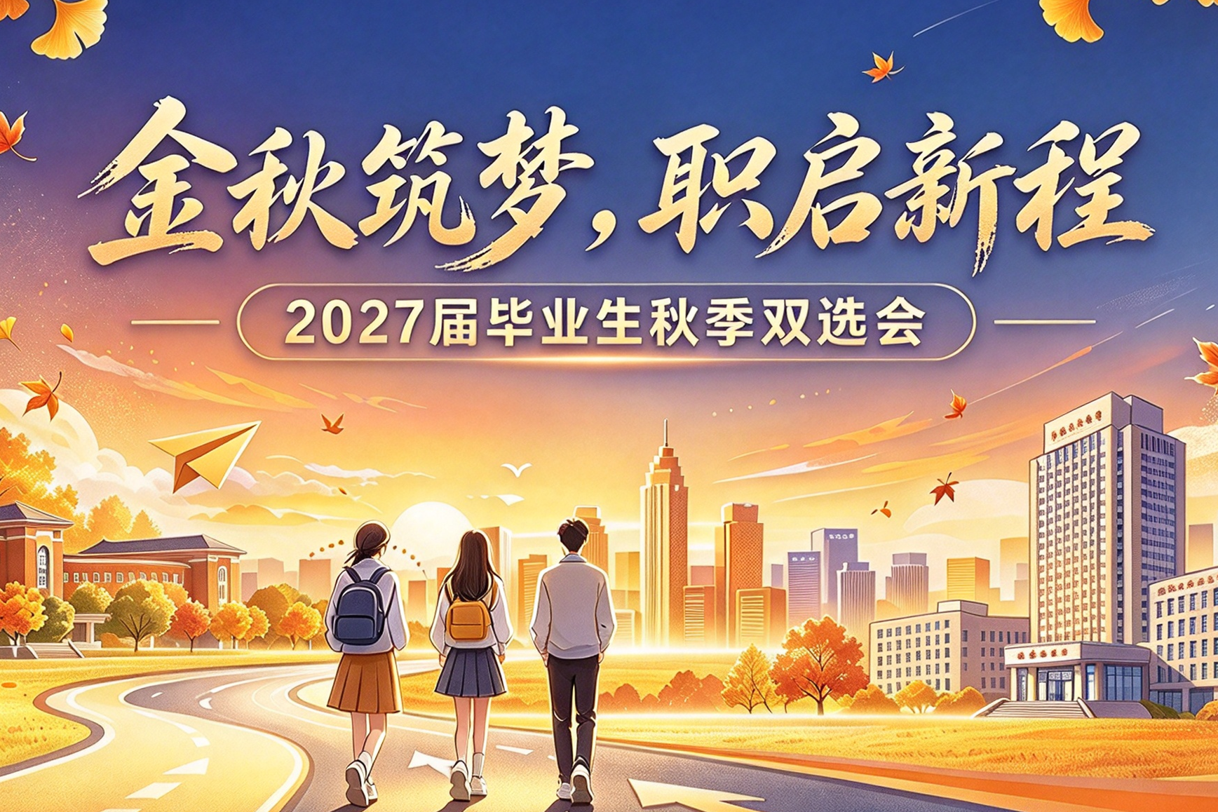 金秋筑梦，职启新程 | 我校2027届毕业生秋季双选会圆满举行